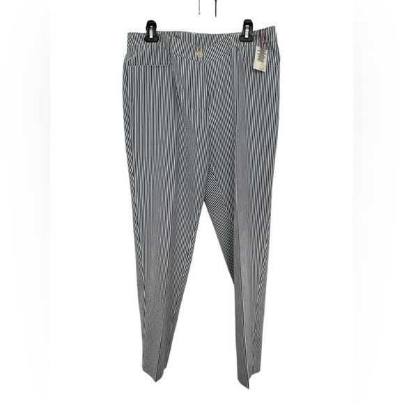 Anne Klein Pants - Anne Klein Pants Women Size 12 Blue White NWT